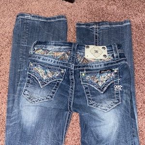 Rarely worn miss me jeans - girls